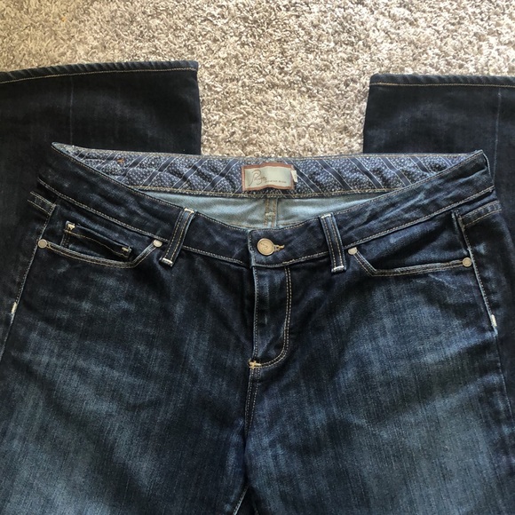 Paige ‘Laurel Canyon Low Rose Bootcut‘ Jeans - Picture 3 of 9